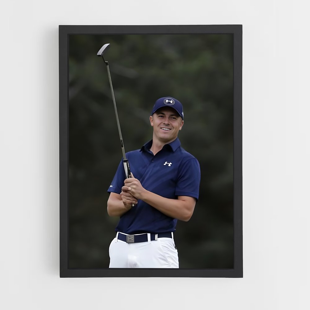 Poster Jordan spieth maîtrise – affiche Golf (vue 2)
